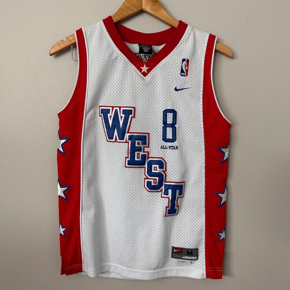 Nike Jersey Kids M 2004‎ NBA All Star Game Los Angeles Lakers Kobe Bryant VTG